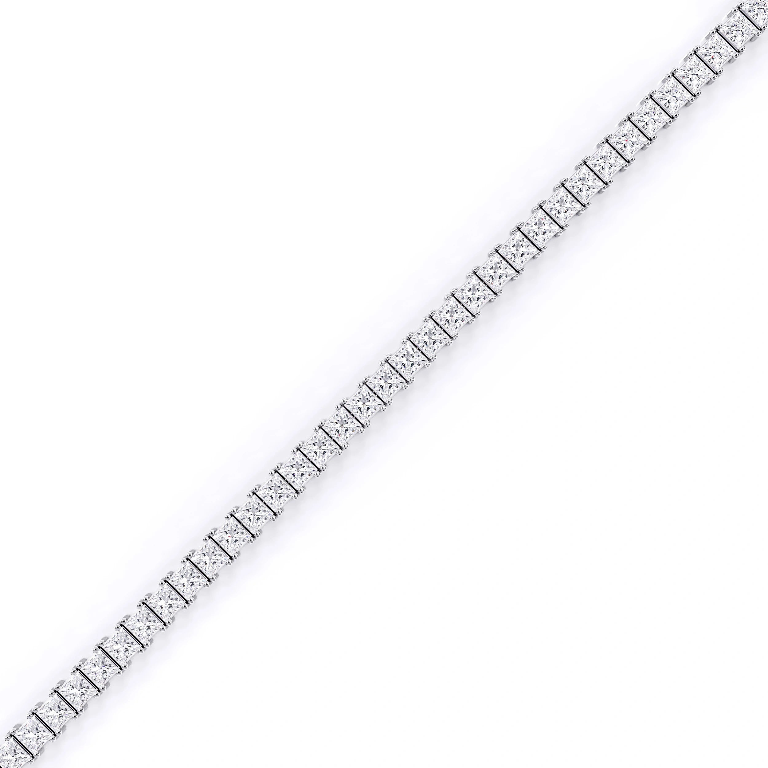 Diamond_tennis_bracelet_princess_cut La Stella Jewels
