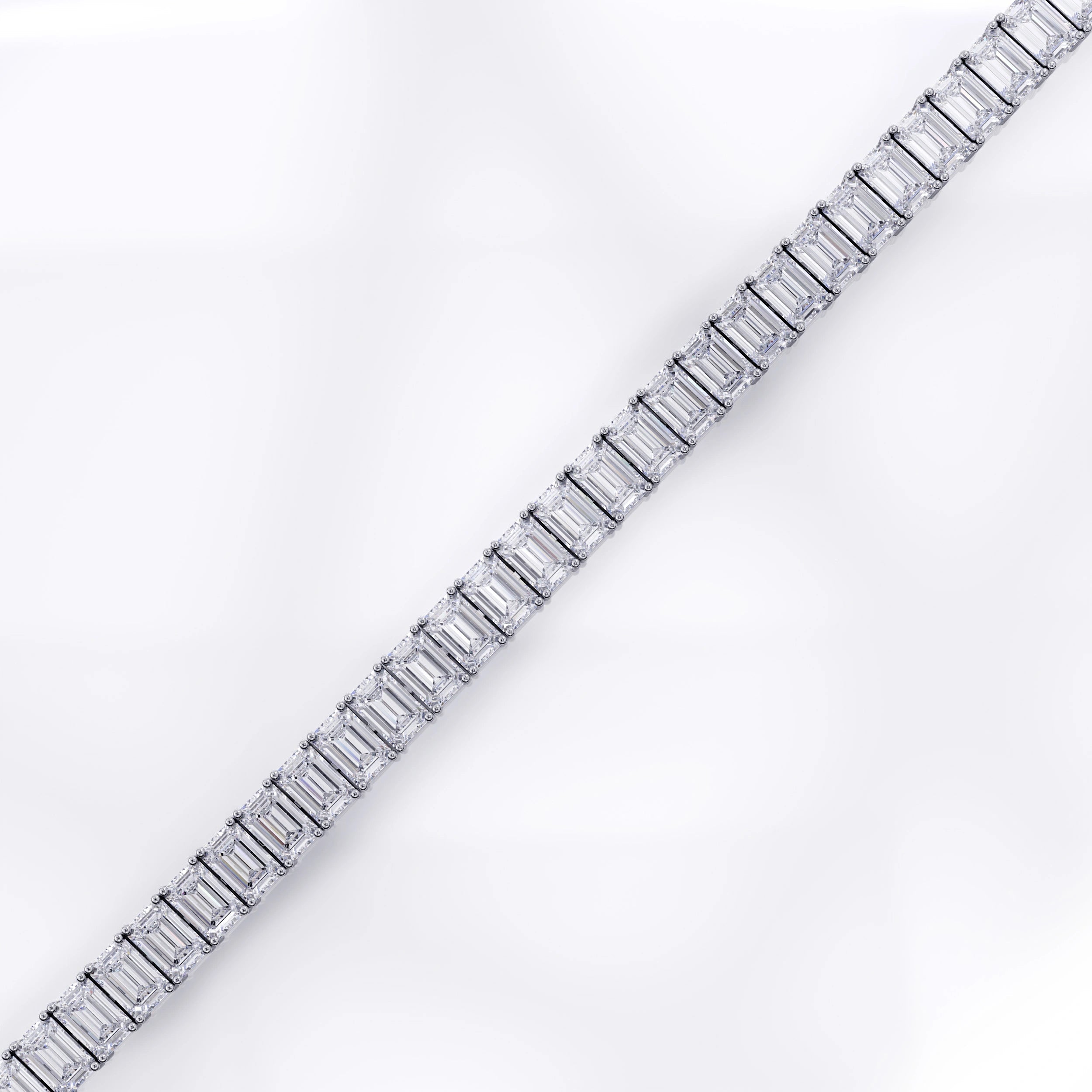 Emerald_tennis_bracelet_silver La Stella Jewels
