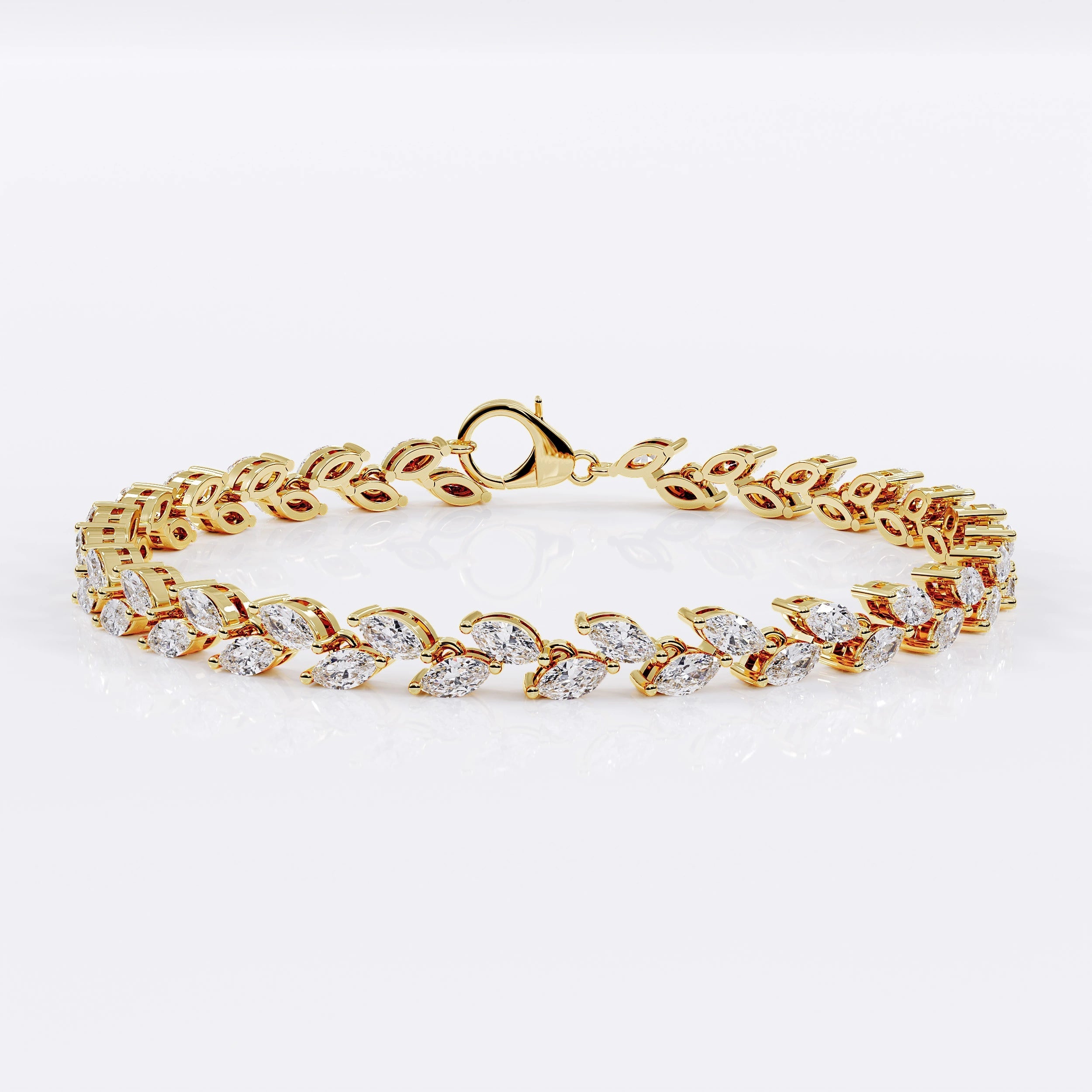 Leaf_bracelet_gold La Stella Jewels