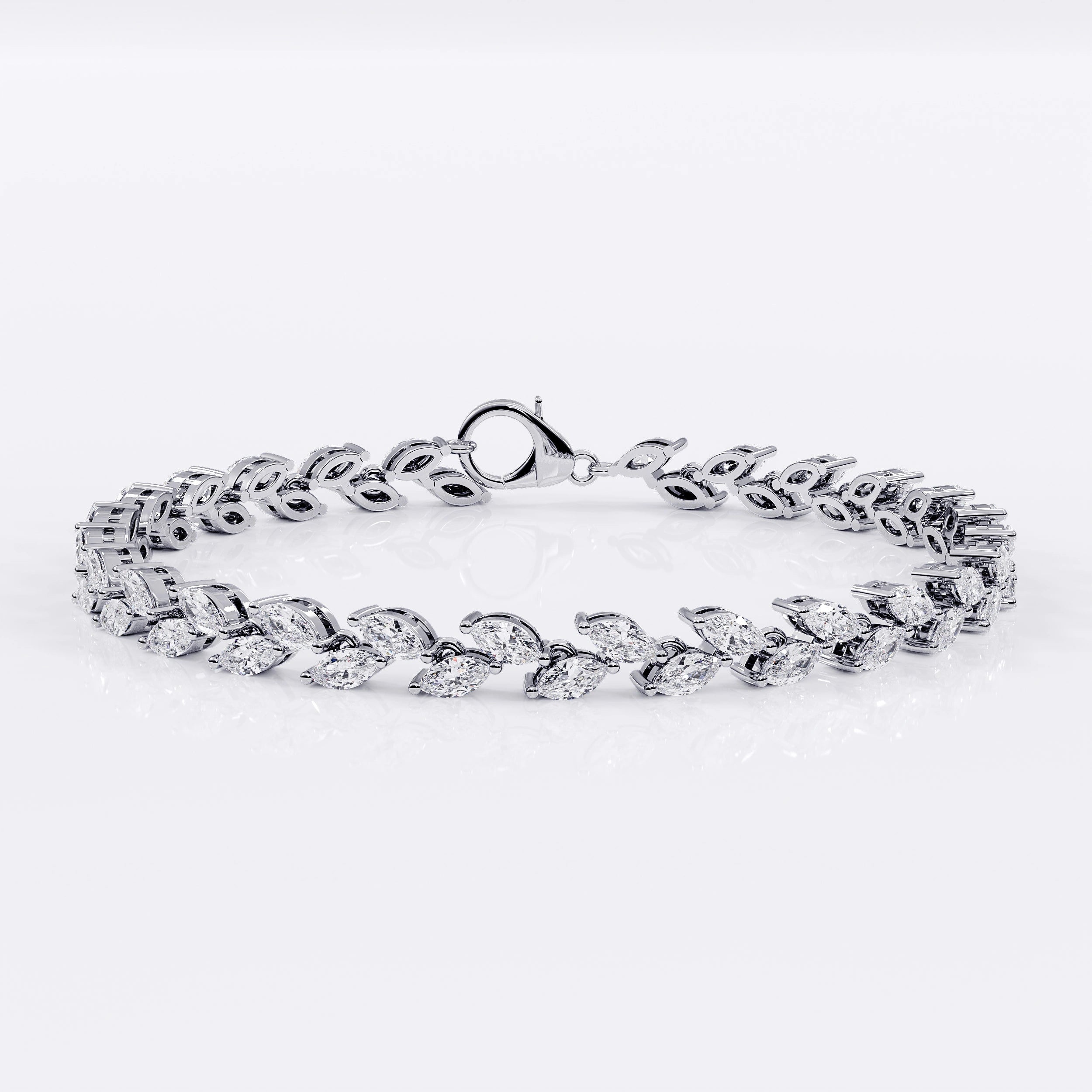 Leaf_bracelet_silver La Stella Jewels