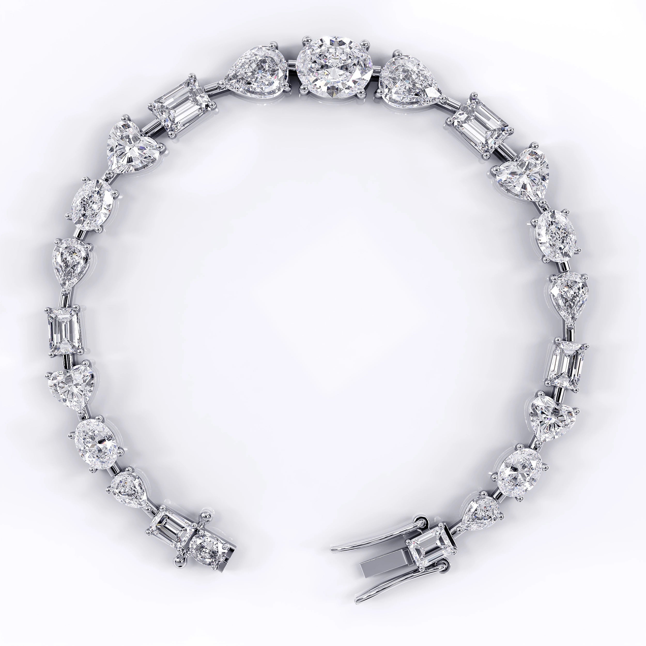 Mixed_diamond_bracelet La Stella Jewels