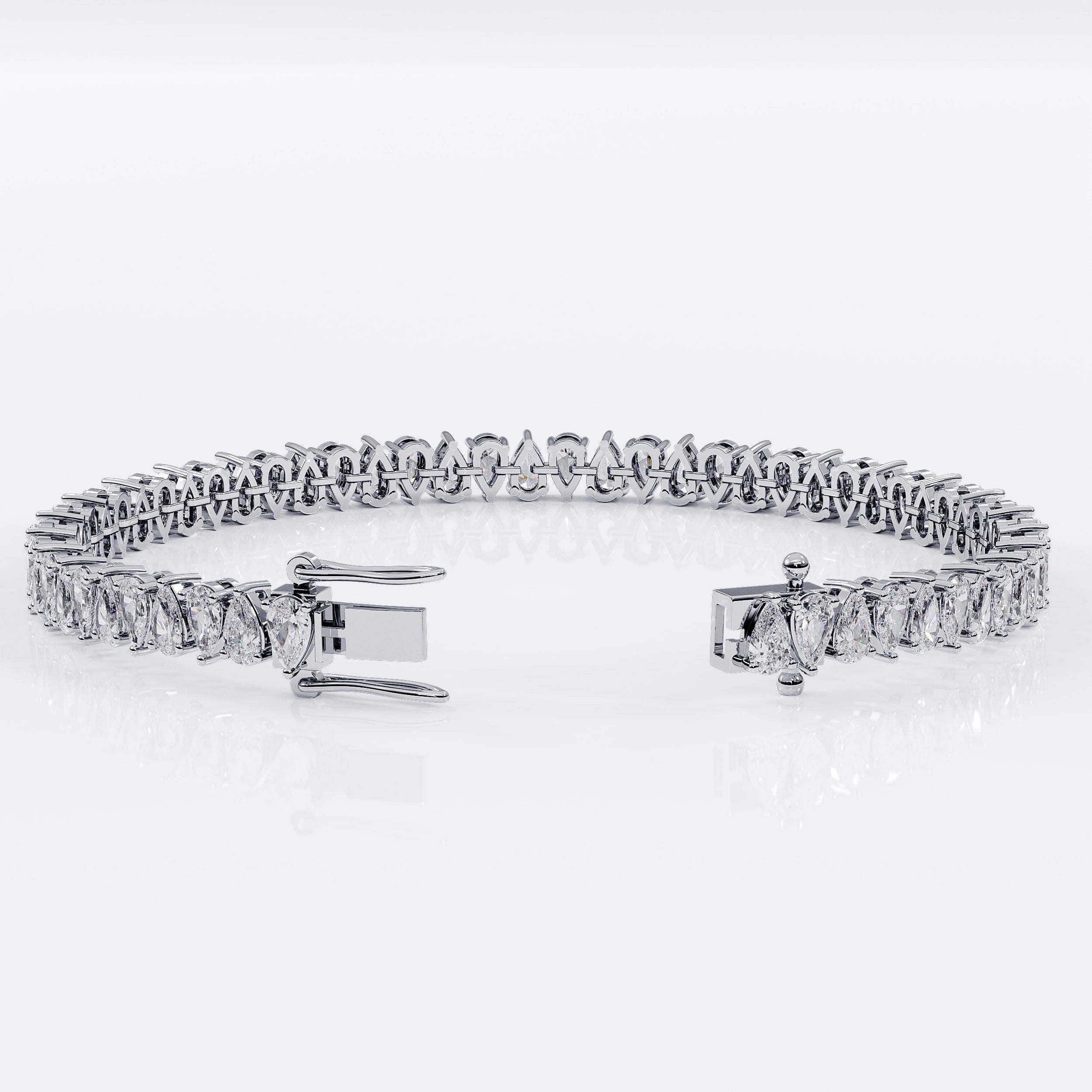 Tennis_bracelet_pear_cut La Stella Jewels