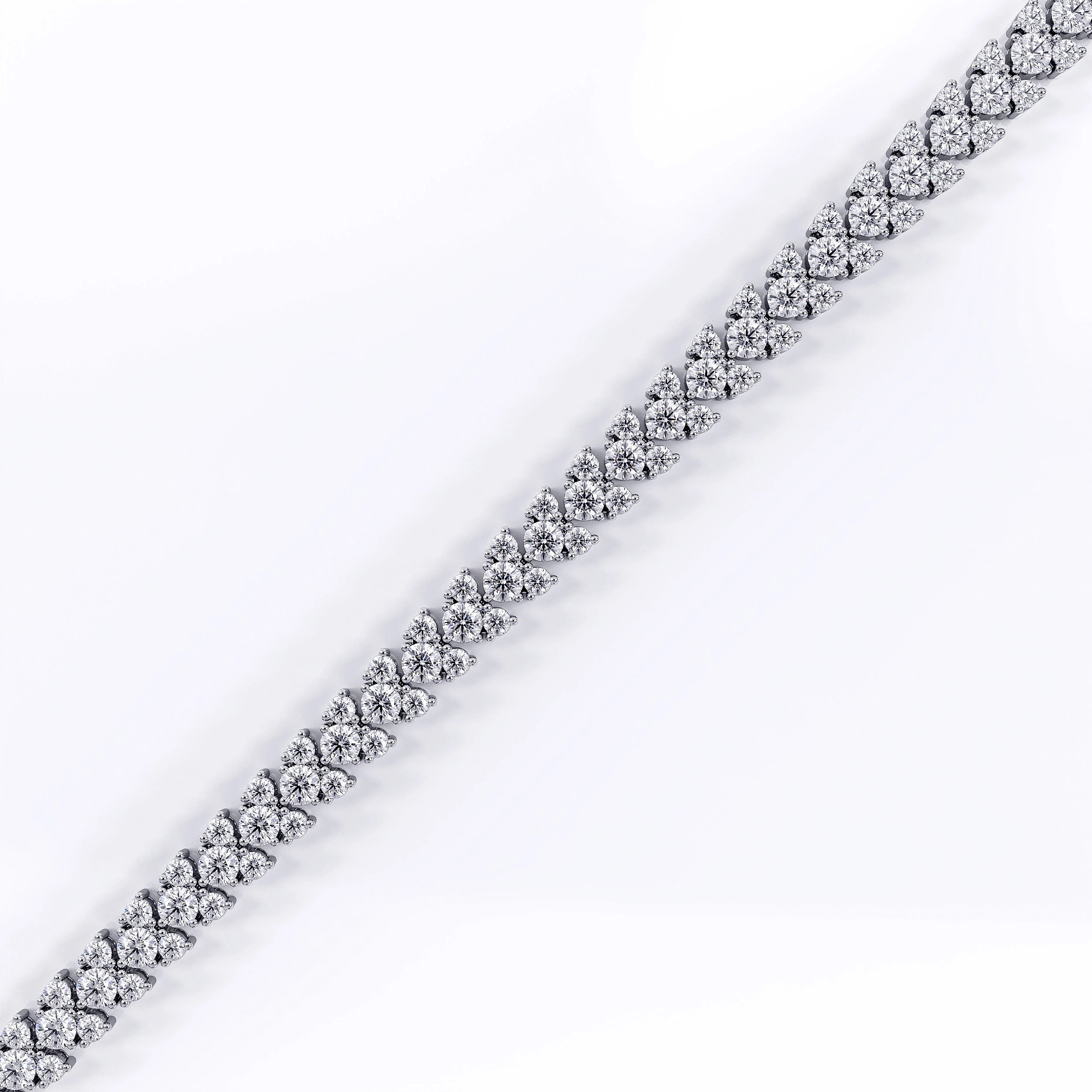 Tennis_bracelet_with_heart La Stella Jewels