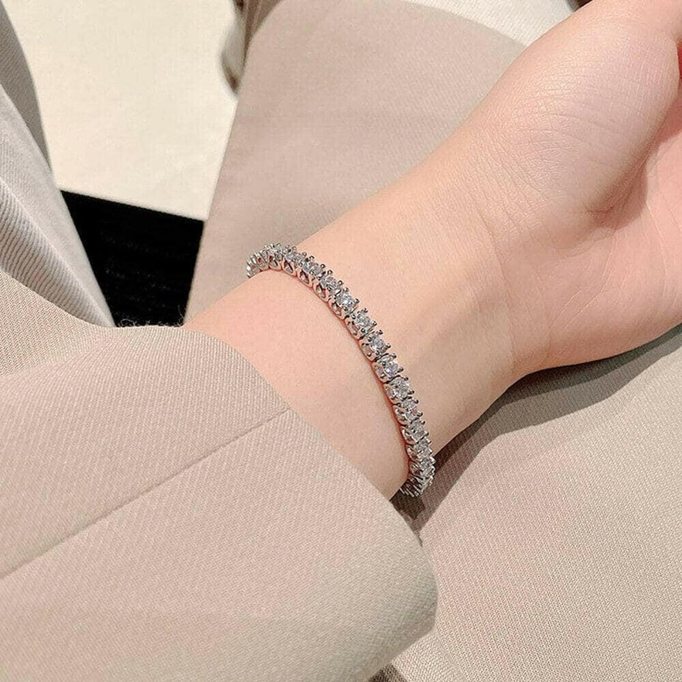 3.5mm Classic Tennis Bracelet For Women La Stella Jewels