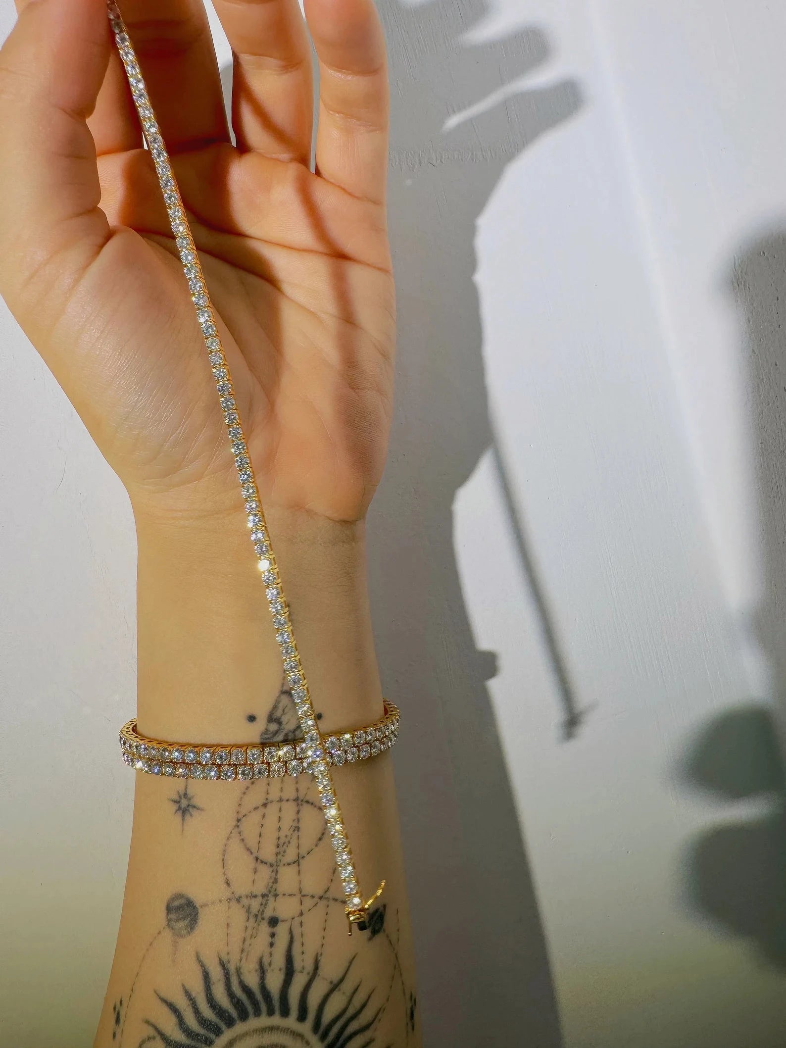 Classic Tennis Bracelet (925 Sterling Silver) La Stella Jewels