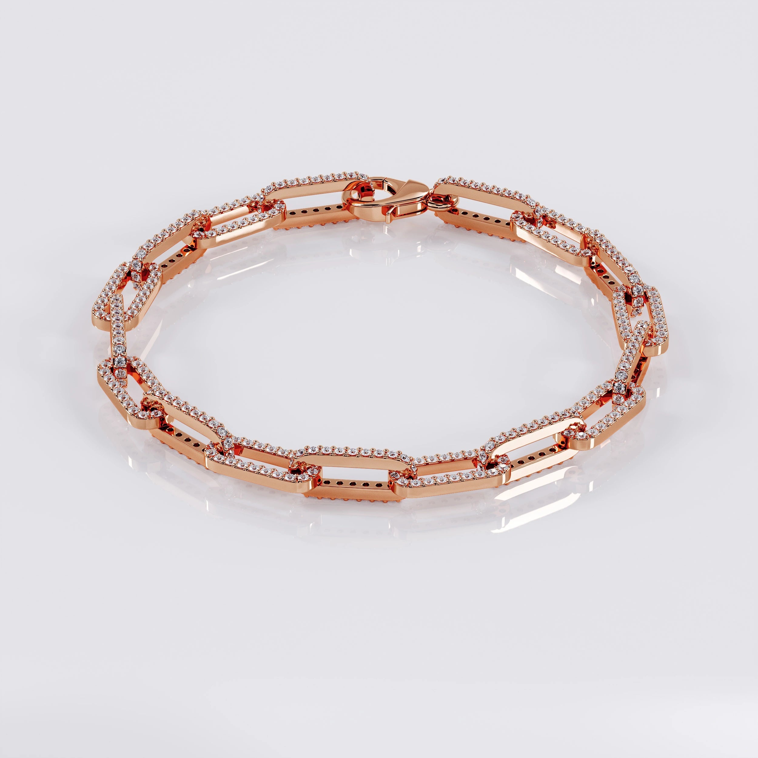 chain_bracelet_rosegold La Stella Jewels