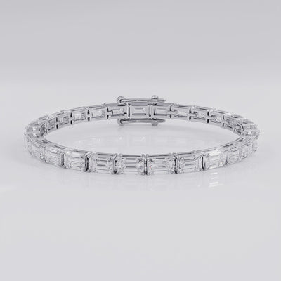 Emerald cut Tennis Bracelet